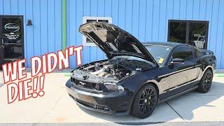 Driving a 1,000 HP Turbocharged Ford Mustang GT!