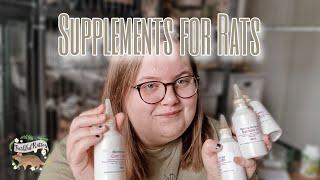 SUPPLEMENTS FOR RATS