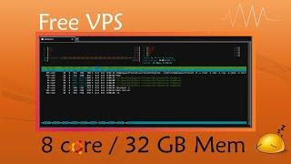 How to Create Free VPS 8 Cores / 32 GB Mem Unlimited - Jupyter Alternative 