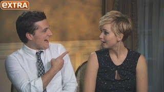 Josh Hutcherson Rates Jennifer Lawrence's Kissing Skills, Watch Her Reaction!