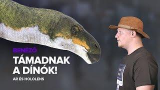 Támadnak a dínók! – AR & HOLOLENS a Benézőben.