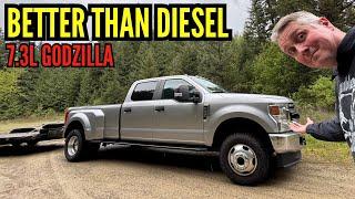 Long Term Review! Ford F-350 with 7.3L gas Godzilla motor.