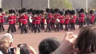 Bishop Montgomery LONDON 2015 Day 3: Changing of the Guard at Buckingham Palace