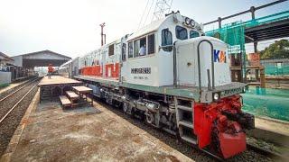 TIANG LAA DICABUT‼️ STASIUN RANGKASBITUNG BERUBAH TOTAL | NAIK KA LOKAL MERAK NYARIS TERTEMPER ORANG