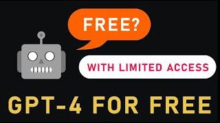 How to Use GPT 4 For Free (Chat GPT 4 Free Access with Bing and Poe)