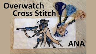 OVERWATCH Cross Stitch - Ana Tutorial