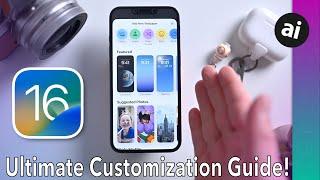 iOS 16 Ultimate Customization Guide for iPhone! Lock Screen, Widgets, Home Screen, & More!