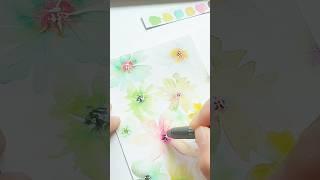 How to Mix Color and Make Pastel Aesthetic Flower Painting