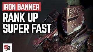 Destiny - IRON BANNER - Last minute RANK UP SUPER FAST