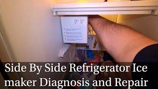 How to Troubleshoot and Replace Whirlpool Side-by-Side Refrigerator Ice maker