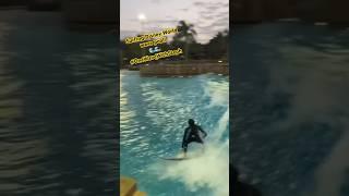 Almost pulled an Air Reverse at Disney World Wave Pool!!  #WavePool #SurfTyphoonLagoon #SurfPool