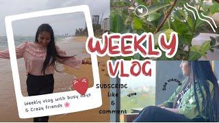 Weekly Vlog️ |  Busy week |  Mini day out with my buddies#dedudiaries #beachvibes #weeklyvlog