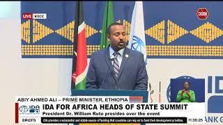 Abiy Ahmed Ali - Ethiopia PM Speech during IDA Africa Heads of State Summit