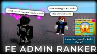 [ FE ] Admin Rank Giver Script - Get Admin Ranks for Free  | Roblox Scripts (2024)