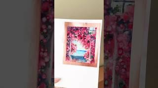 Come use watercolors to paint a floral archway with me  