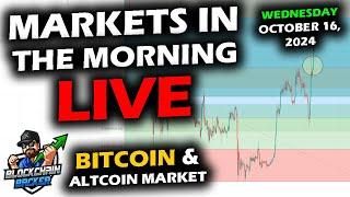 MARKETS in the MORNING, 10/16/2024, Bitcoin $67,700, DXY 103, Gold $2,680