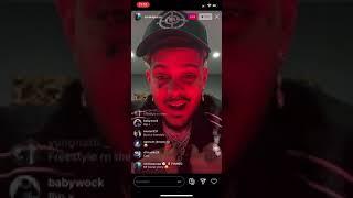 SMOKEPURPP EXPLAINS THE STORY BEHIND THE MOONLIGHT FREESTYLE (FULL IG LIVE)