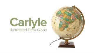 Carlyle Illuminated Desk Globe