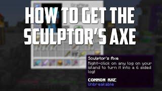 Hypixel Skyblock - HOW TO GET THE SCULPTOR'S AXE