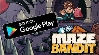 ЛУЧШИЕ Головоломки на андроид. Maze Bandit. Игры про спасение принцессы.