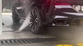 Tashkent Robot Vashing BMW Cars 