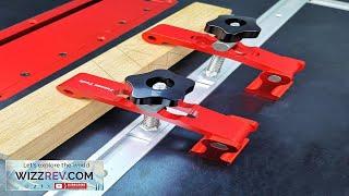 Fonson Tools 2-in-1 Woodworking T-Track 20mm Bench Dog Hold Down Clamps Workbench Review