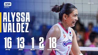 Alyssa Valdez DELIVERS 16 PTS for Creamline vs. Akari  | 2025 PVL ON TOUR