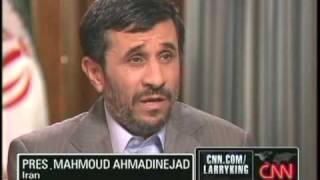 Mahmoud Ahmadinejad on Larry King 5 of 5