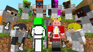 2 Minecraft Speedrunners VS 8 Hunters | But Its Fan-Made