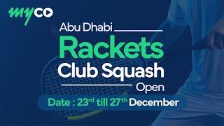 Abu Dhabi Racket Club - Final live from Abu Dhabi