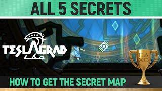 Teslagrad 2 - All 5 Secrets - How to unlock Secret Map & Secret Powers 