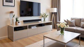 New Stylish TV Stand Decor Ideas 2025 Modern TV Wall Units | Best Living Room Furniture Designs