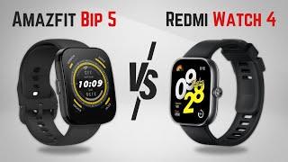 Xiaomi Redmi Watch 4 vs Amazfit Bip 5 - Which One Should You Buy?