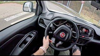 2023 Fiat Doblo [1.6 MULTIJET 16V 105HP] |0-100| POV Test Drive #1648 Joe Black