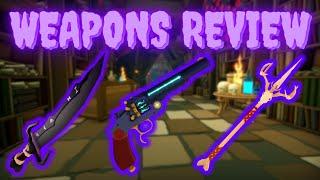 Reviewing All Of The New HALLOWEEN Event Weapons! | The Wild West Roblox