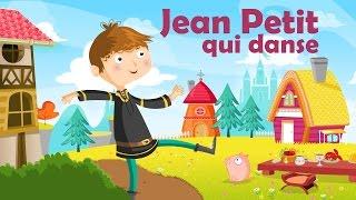 Jean Petit qui danse - French nursery rhyme for kids and babies (with lyrics)