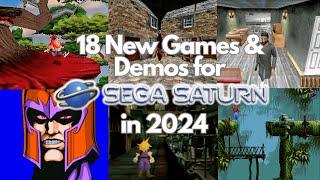 18 New Sega Saturn Games & Demos in Development in 2024