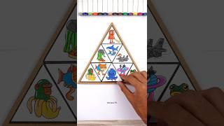 Italian Brainrot DIY Cardboard Giant Puzzle Challenge Craft Game ️ #trending #brainrot
