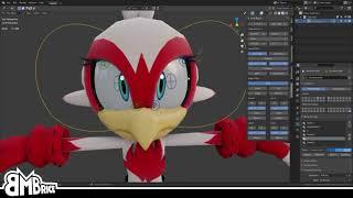 Sonic Style Blender Eye Rig