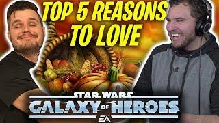 Why Star Wars: Galaxy of Heroes is the Best Mobile Game! | Top 5 Reasons