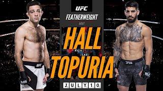 UFC Hall vs  Topuria