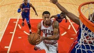 Derrick Rose Dazzles in Home Return!
