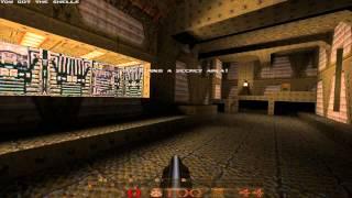 Quake 1 Walkthrough - E1M1 - The Slipgate Complex - Nightmare Difficulty [HD]