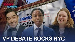 VP Debate is the Hottest Ticket In NYC | The Daily Show