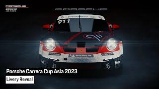 Porsche Carrera Cup Asia 2023 Livery Reveal