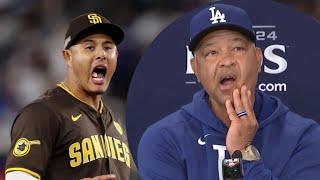 Dodgers Dave Roberts questions Manny Machado throw into dugout: "unsettling, pretty disrespectful”