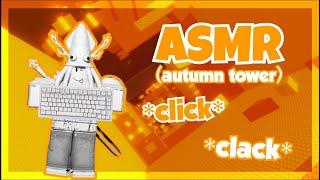 Autumn Tower but it's *CREAMY* Keyboard ASMR | Roblox ASMR #28