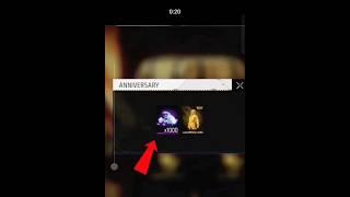 PRIME GIFT ANNIVERSARY BOX REDEEM CODE | FREE FIRE REDEEM CODE | FF NEW EVENT REDEEM CODE #freefire