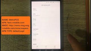 MetroPCS APN Settings 2020 | How to ADD 4G LTE APN on Metro by T-Mobile