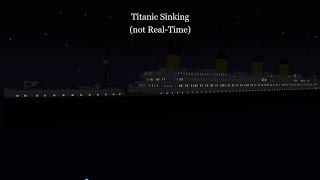 Titanic sinking Mine-Imator (110 years of glory)